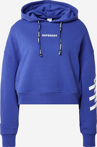 Superdry Sweatshirt 'Train Core' in Blau: predná strana