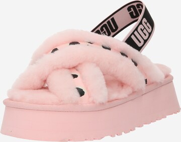 UGG Sandaal 'DISCO' in Roze: voorkant