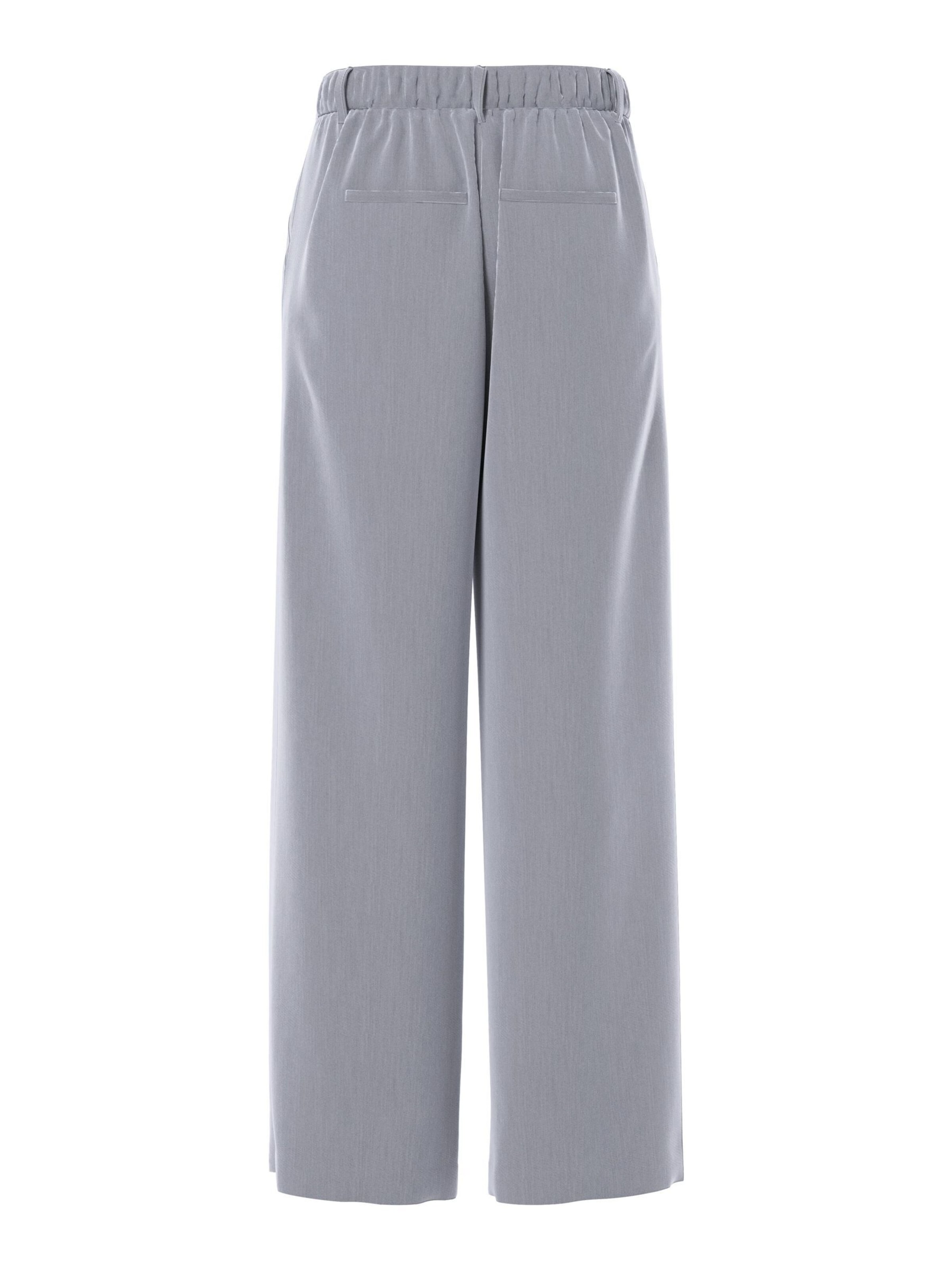 PIECES Wide Leg Bukser 'PCKamil' i grå