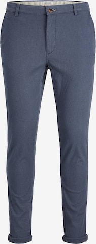JACK & JONES Chino kalhoty 'Marco Fury' – modrá: přední strana