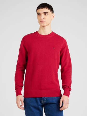 TOMMY HILFIGER Sweater in Red: front