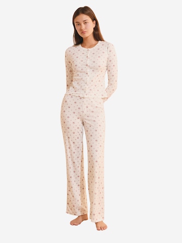Camicia da notte 'Bayaline' di ETAM in beige