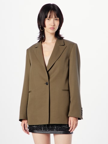 Sacou de la 3.1 Phillip Lim pe verde: față