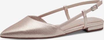 Ballerines à lanières Tamaris en rose : devant