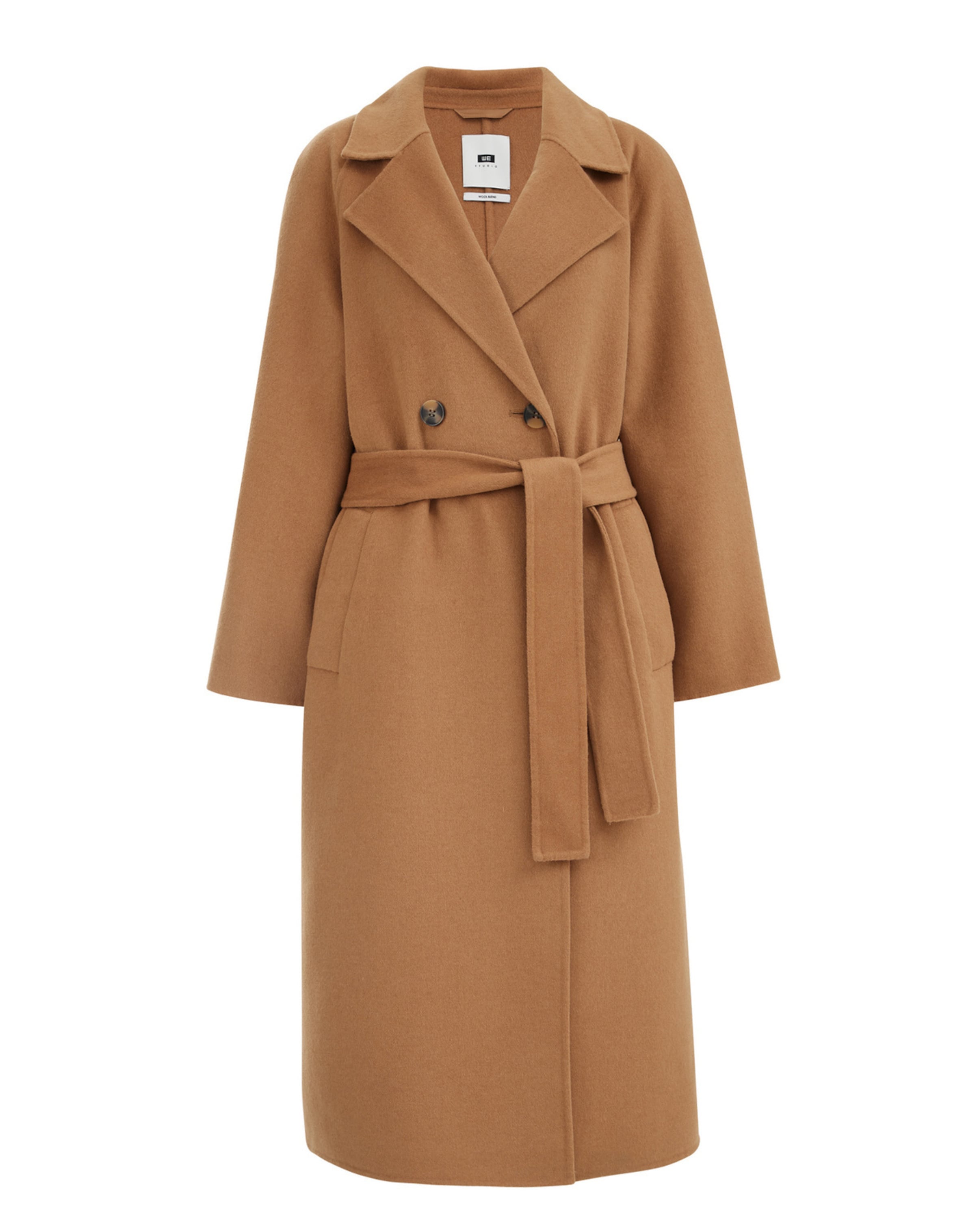 WE Studio Преходно палто в бежово: отпред