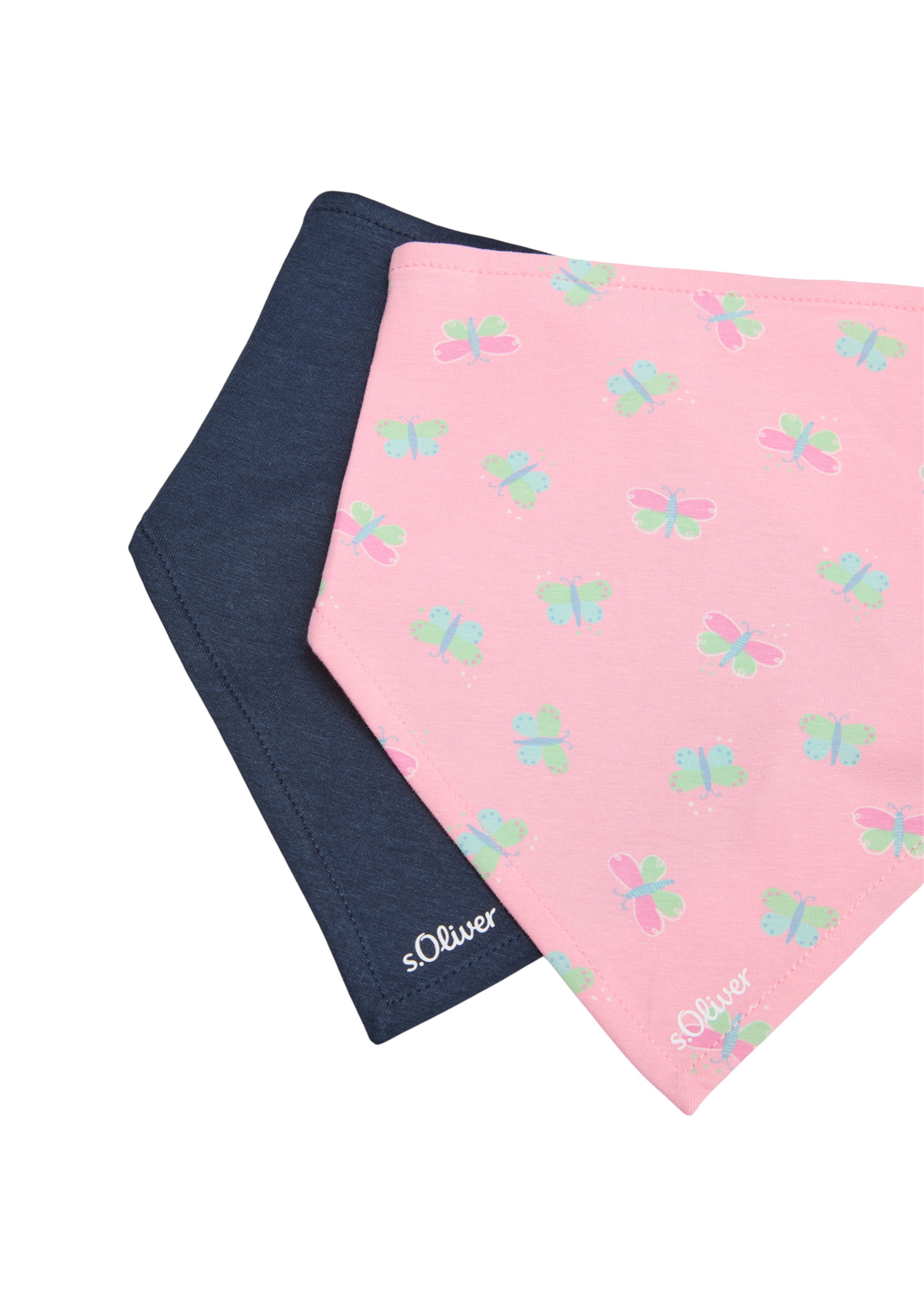 s.Oliver Sjaal in Blauw: voorkant