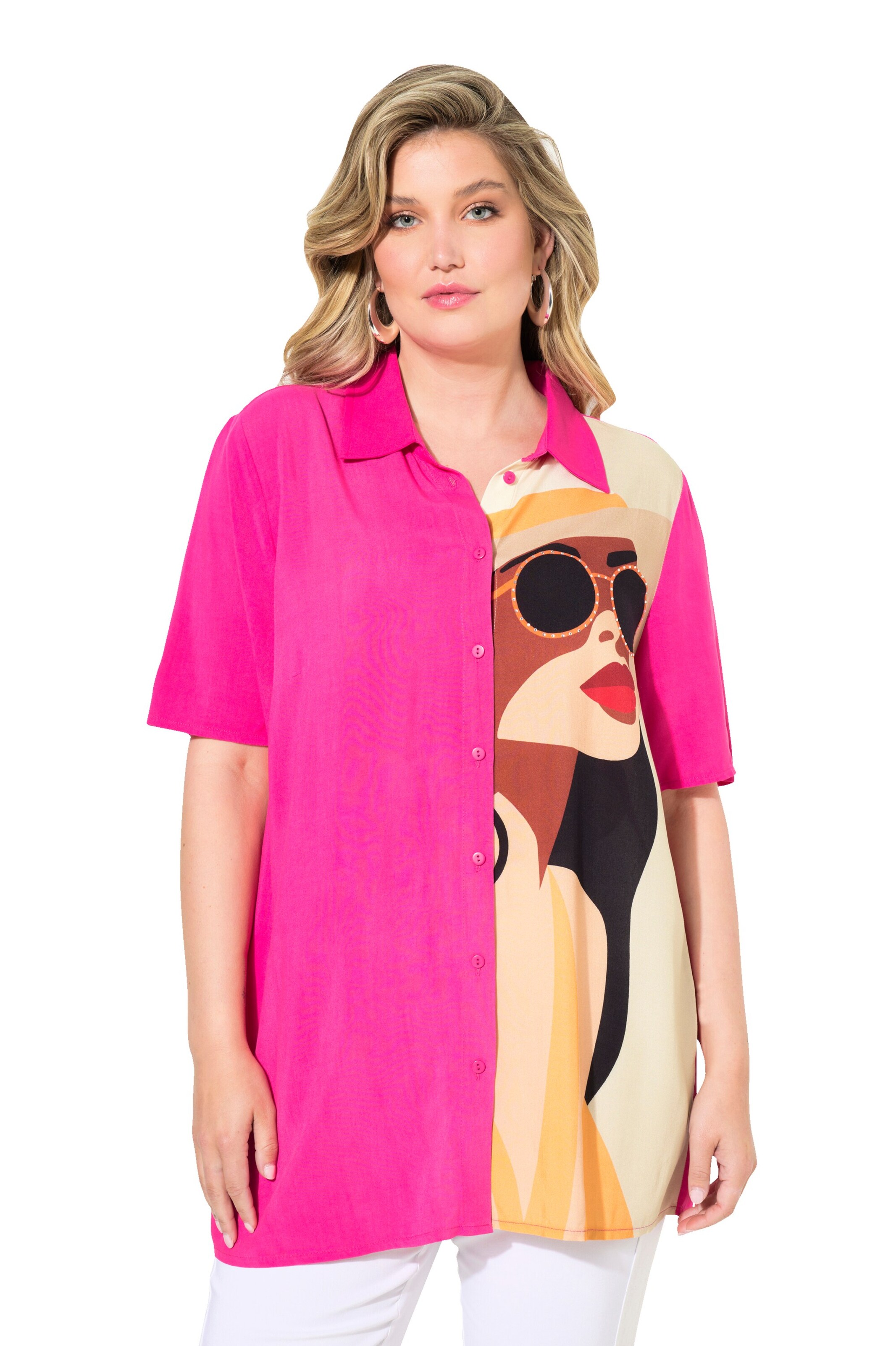 MIAMODA Bluse in Pink