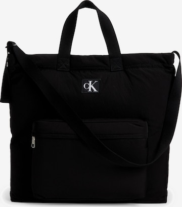 Calvin Klein Jeans Shopper in Black: front