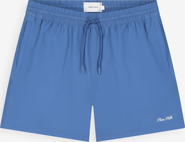 Pure Path Badeshorts in Blau: Vorderseite