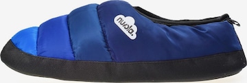Nuvola. Hausschuh in Blau: Vorderseite