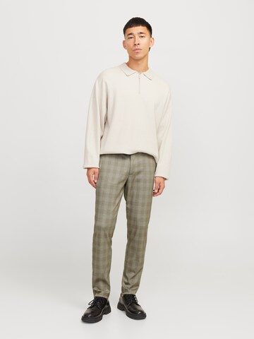 JACK & JONES Slimfit Chinobyxa 'JPSTMarco JJCooper' i grå