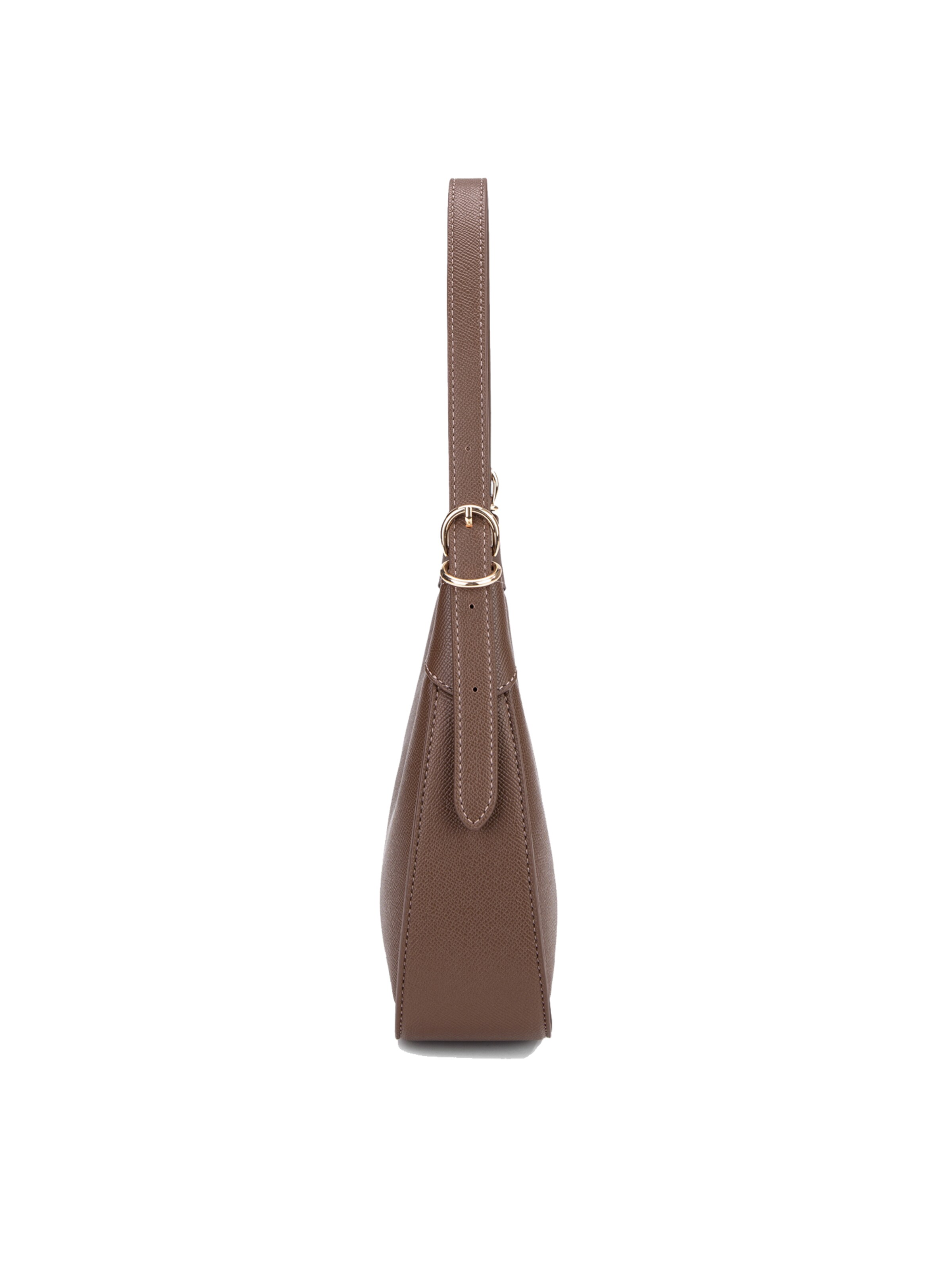 Borsa a spalla 'Borsa a spalla donna pelle vegana PU - Lisandra Elite nera' di David Jones in marrone