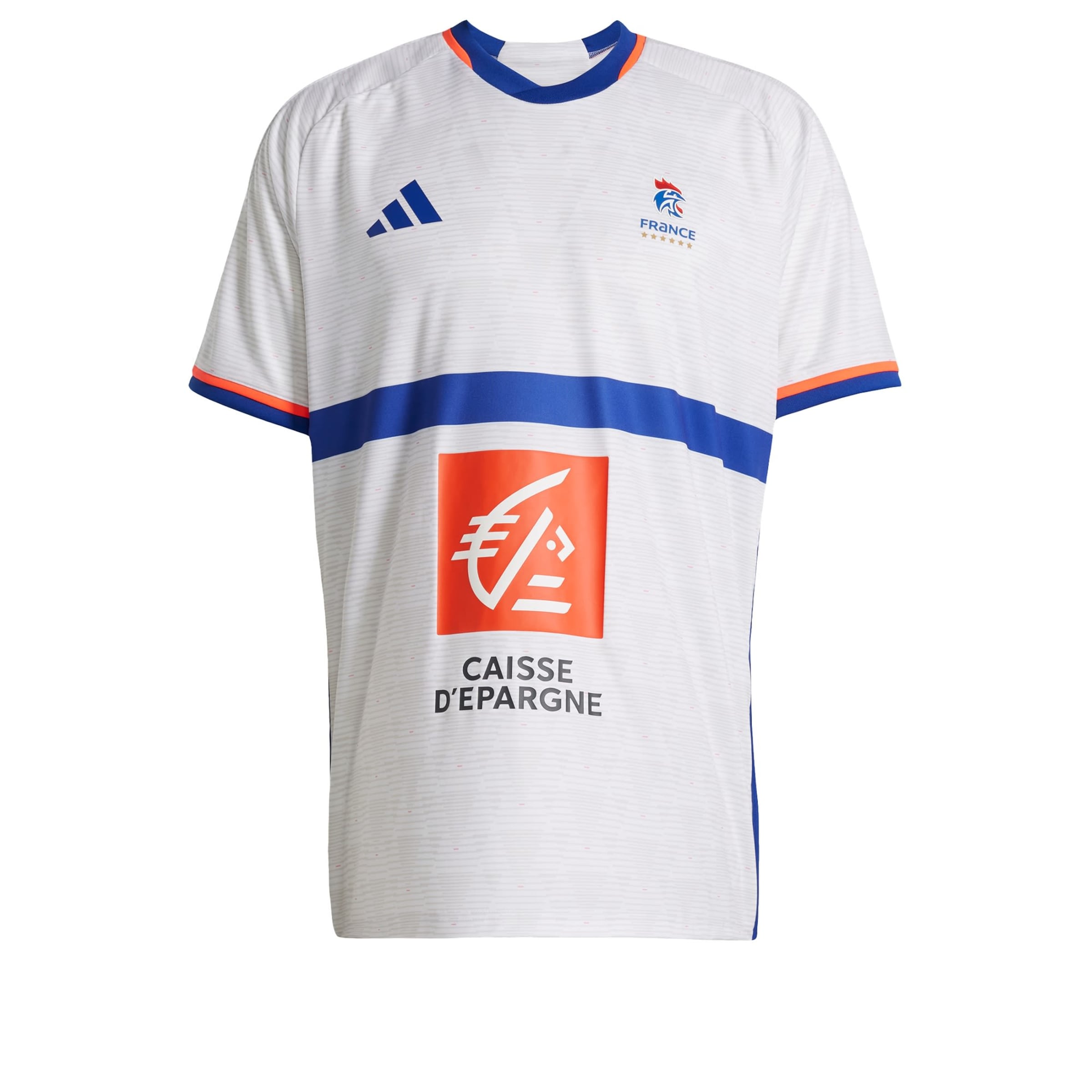 ADIDAS PERFORMANCE Jersey 'France Handball Replica' in White: front