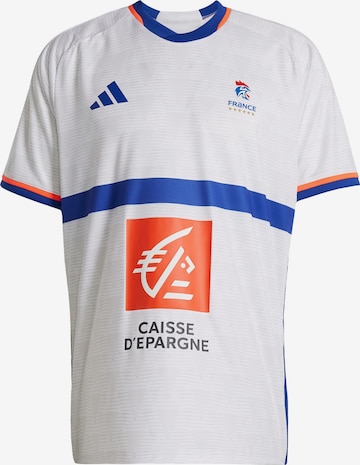 Maglia trikot 'France Handball Replica' di ADIDAS PERFORMANCE in bianco: frontale