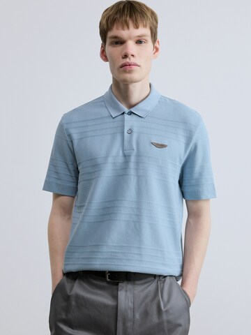 BOSS Póló 'C-Parris' - kék: elől