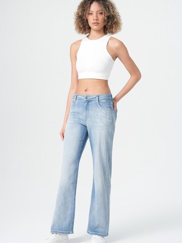 Wide leg Jeans di M.O.D MIRACLE OF DENIM in blu: frontale