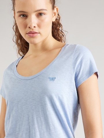 T-shirt Superdry en bleu