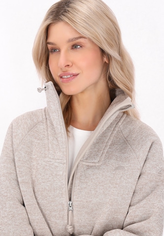 Schmuddelwedda Fleece jas in Beige