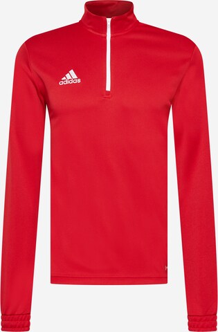 Sweat de sport 'Entrada 22 ' ADIDAS SPORTSWEAR en rouge : devant