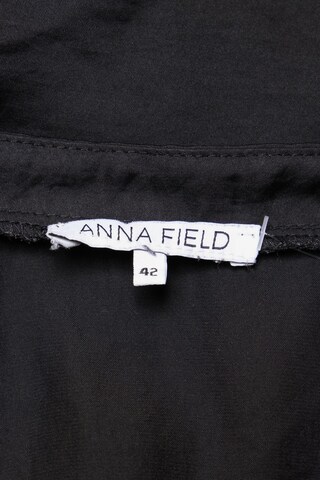 Anna Field Volantbluse XL in Schwarz