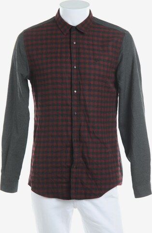 River Island Button Up Shirt in M in Red: front