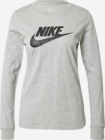 Nike Sportswear Athletic Sweatshirt in Grey: front