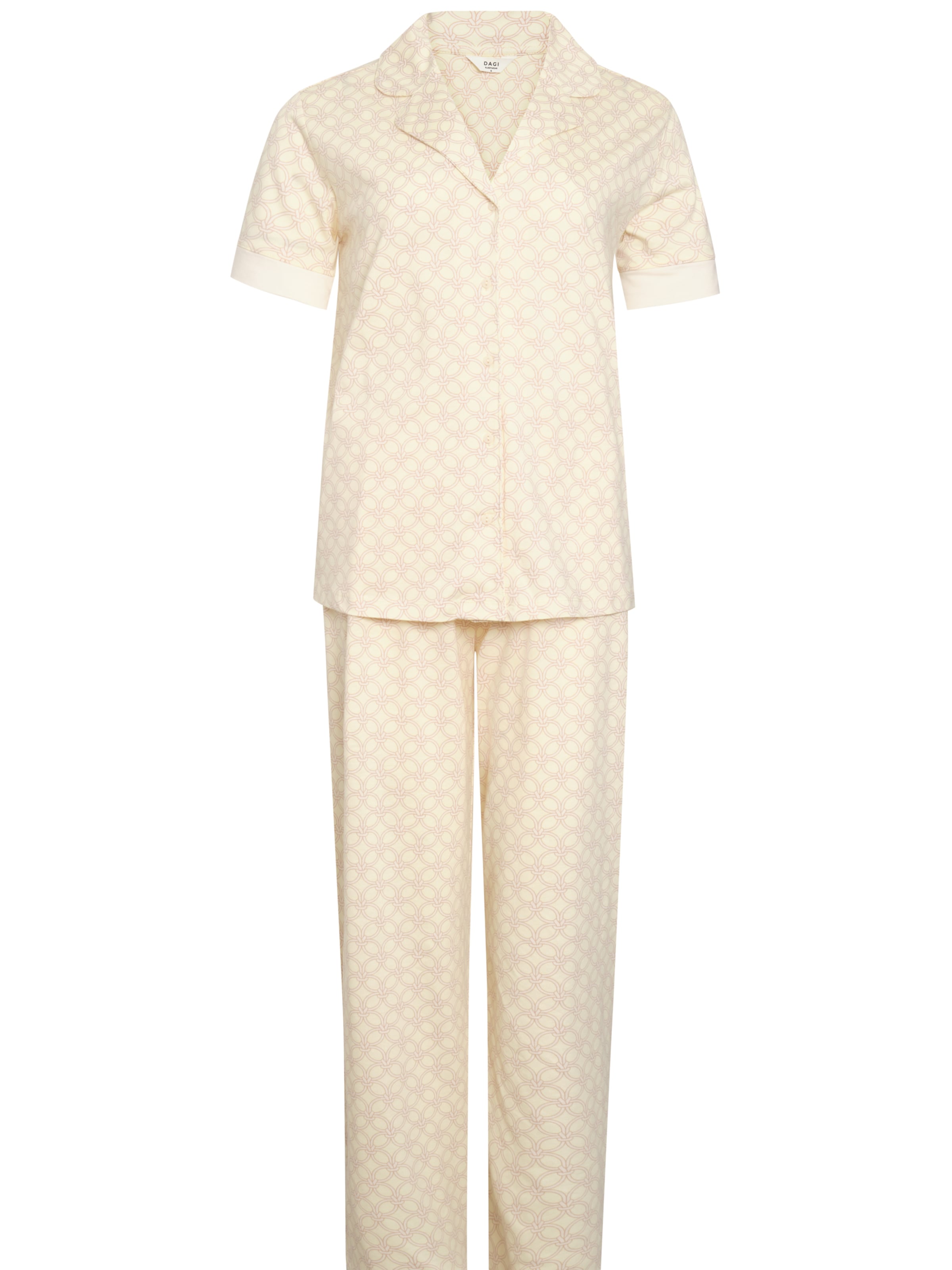 Dagi Πιτζάμα σε μπεζ: μπροστά