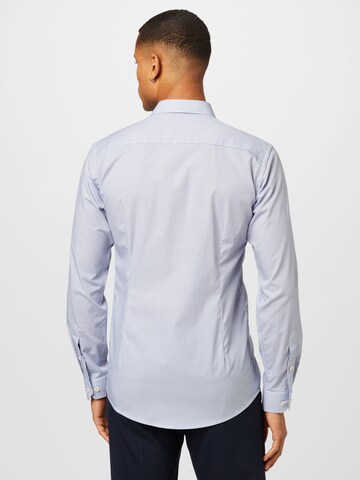 ETON Slim fit Zakelijk overhemd in Blauw