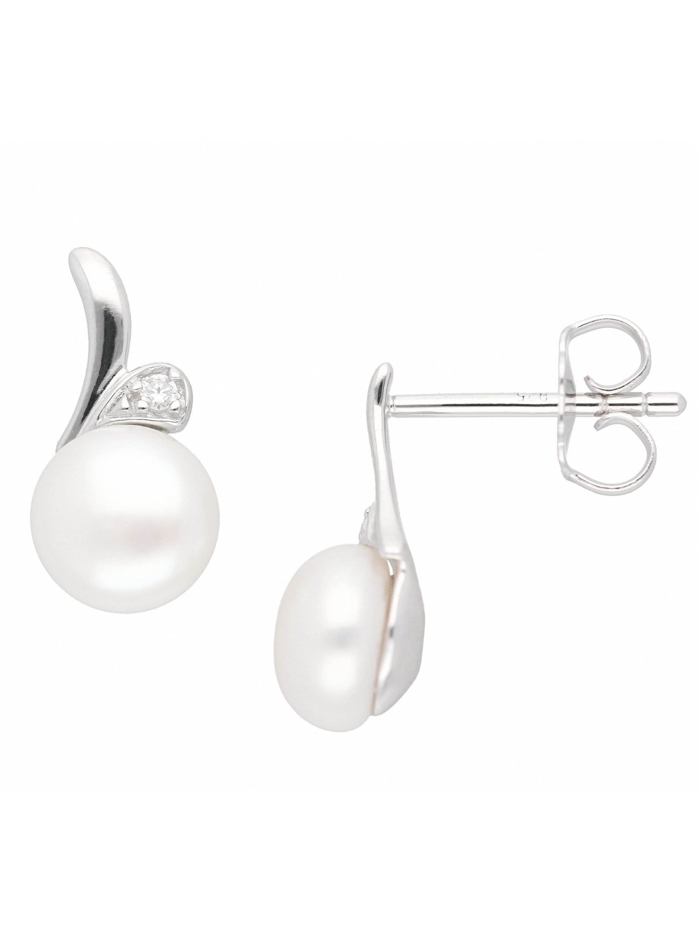 Adelia´s Earrings in Silver: front