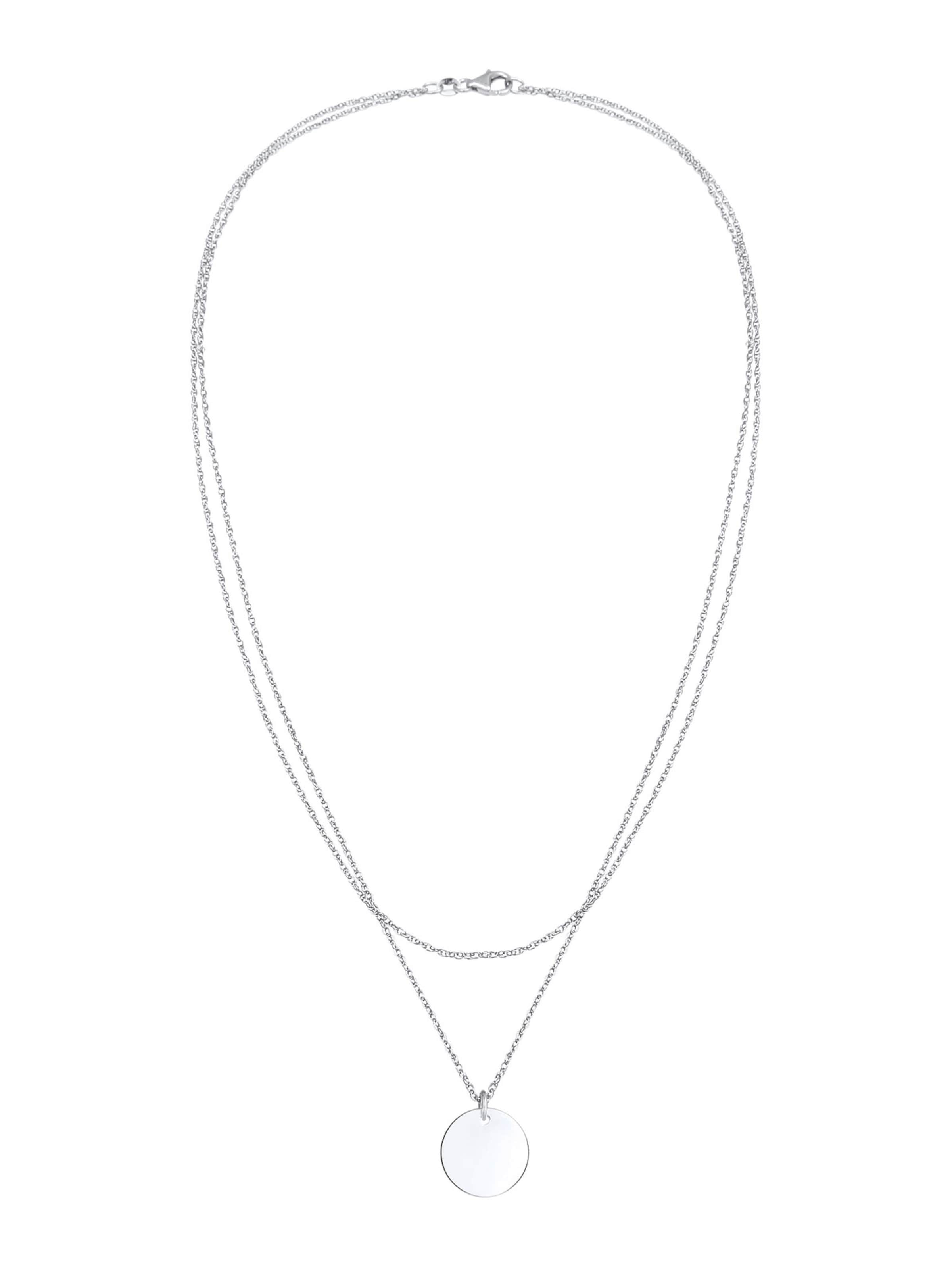 ELLILančić - srebro boja: prednji dio