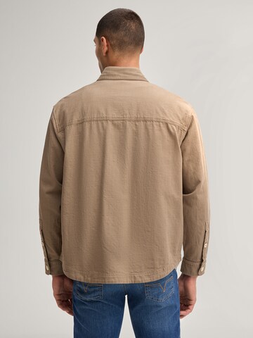 JOOP! Jeans Regular fit Button Up Shirt 'Hadi' in Beige