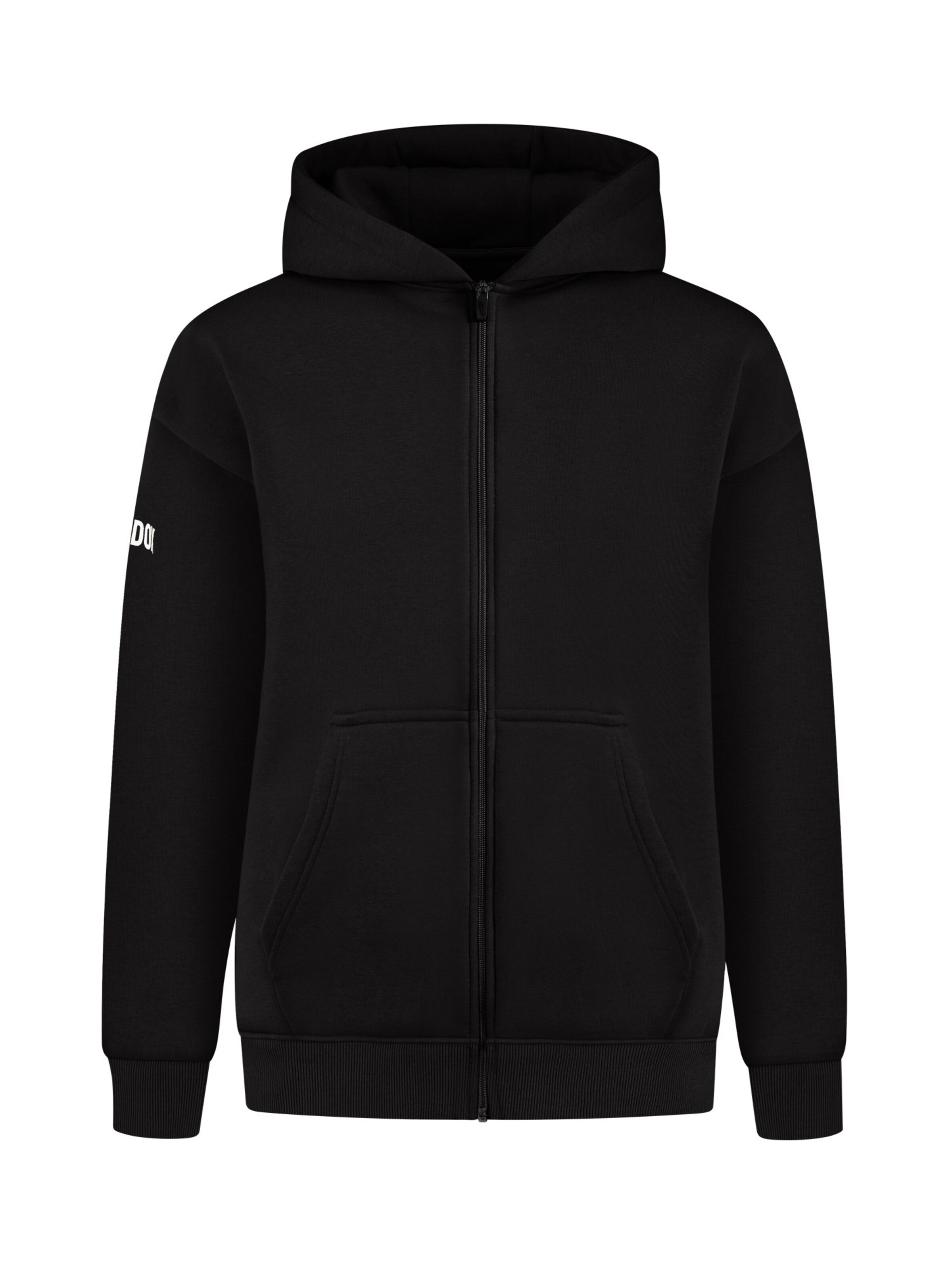 Veste de survêtement ' Saria ' Smilodox en noir : devant