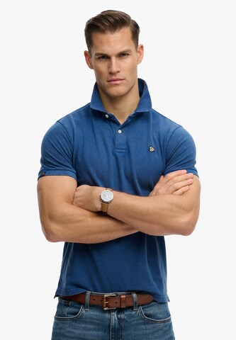 Tricou de la Superdry & Co pe albastru: față