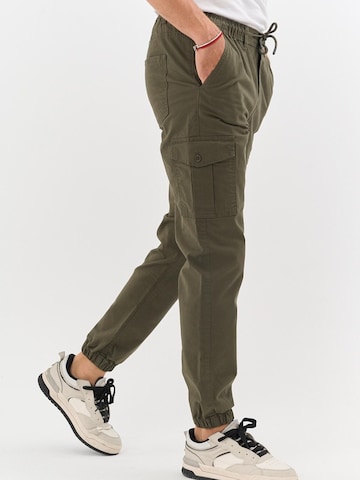 comeor Regular Cargo Pants 'Cargohose Herren' in Green