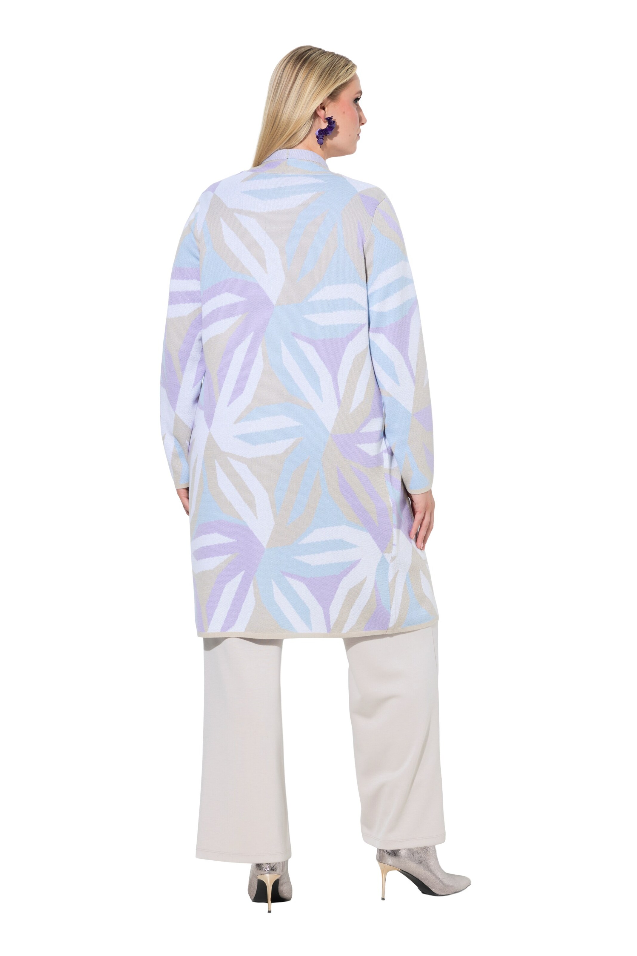 Ulla Popken Strickjacke in Lila