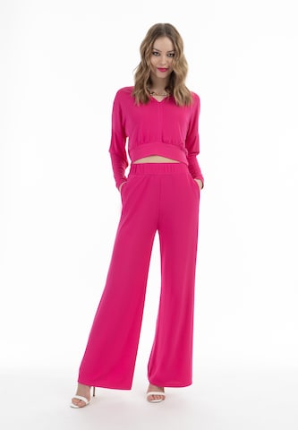 faina - Loosefit Pantalón en rosa