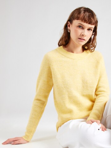 SELECTED FEMME Sweater 'SLFLulu' in Yellow: front