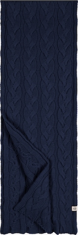 Roeckl Scarf 'BRAIDED CASHMERE' in Blue: front