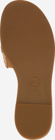 MICHAEL Michael Kors Pantolette 'EMBER' in Braun