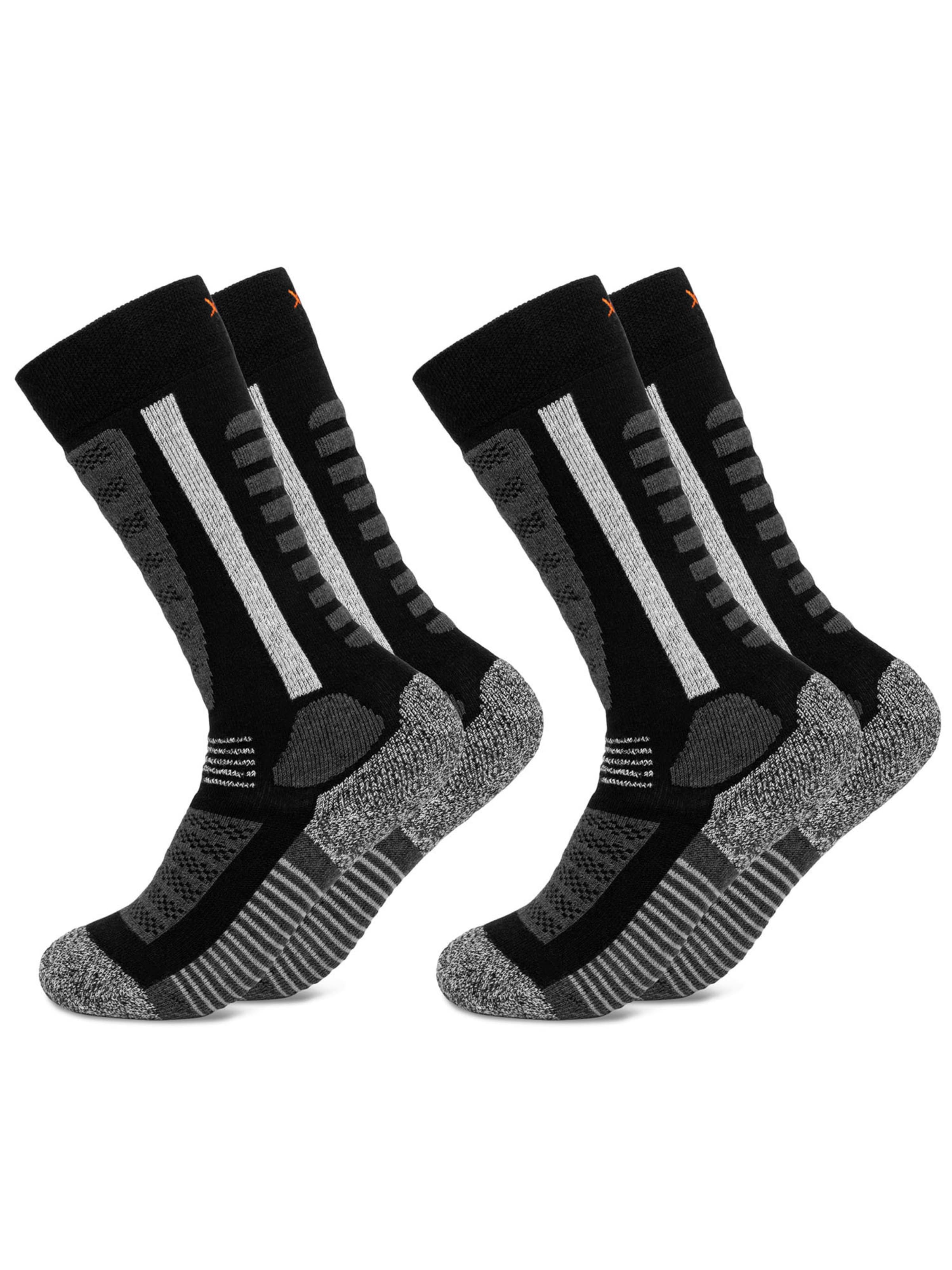 Occulto Sports socks 'Ski Charlie' in Black: front