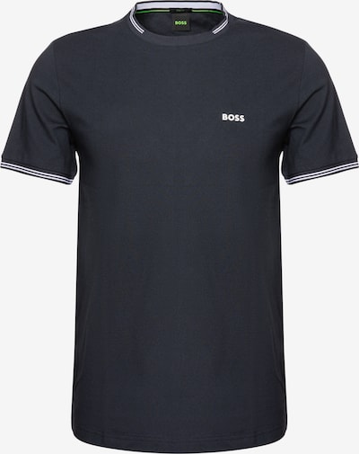 Marškinėliai 'Taul' iš BOSS, spalva – tamsiai mėlyna / balta, Prekių apžvalga