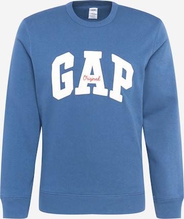 Sweat-shirt GAP en bleu : devant