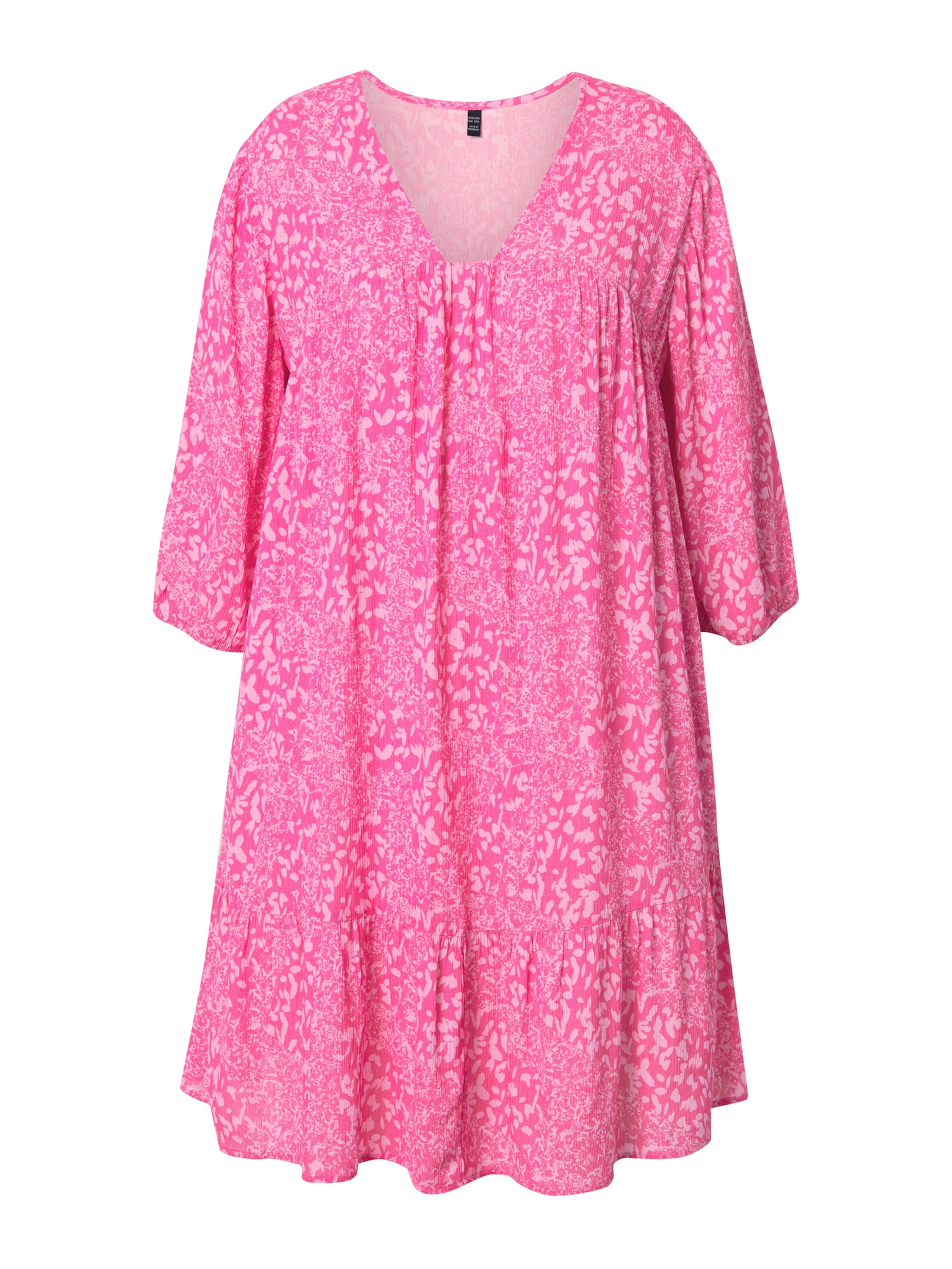 Ulla Popken Kleid in Pink: Vorderseite