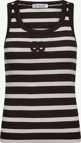 Haut 'Granny' co'couture en noir : devant