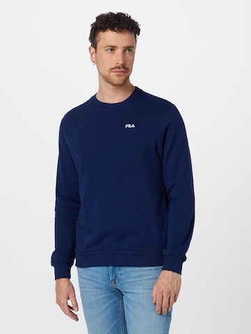 FILA Sweatshirt 'BRUSTEM' in Blauw: voorkant