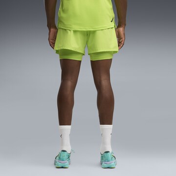 PUMA Regular Sporthose in Grün