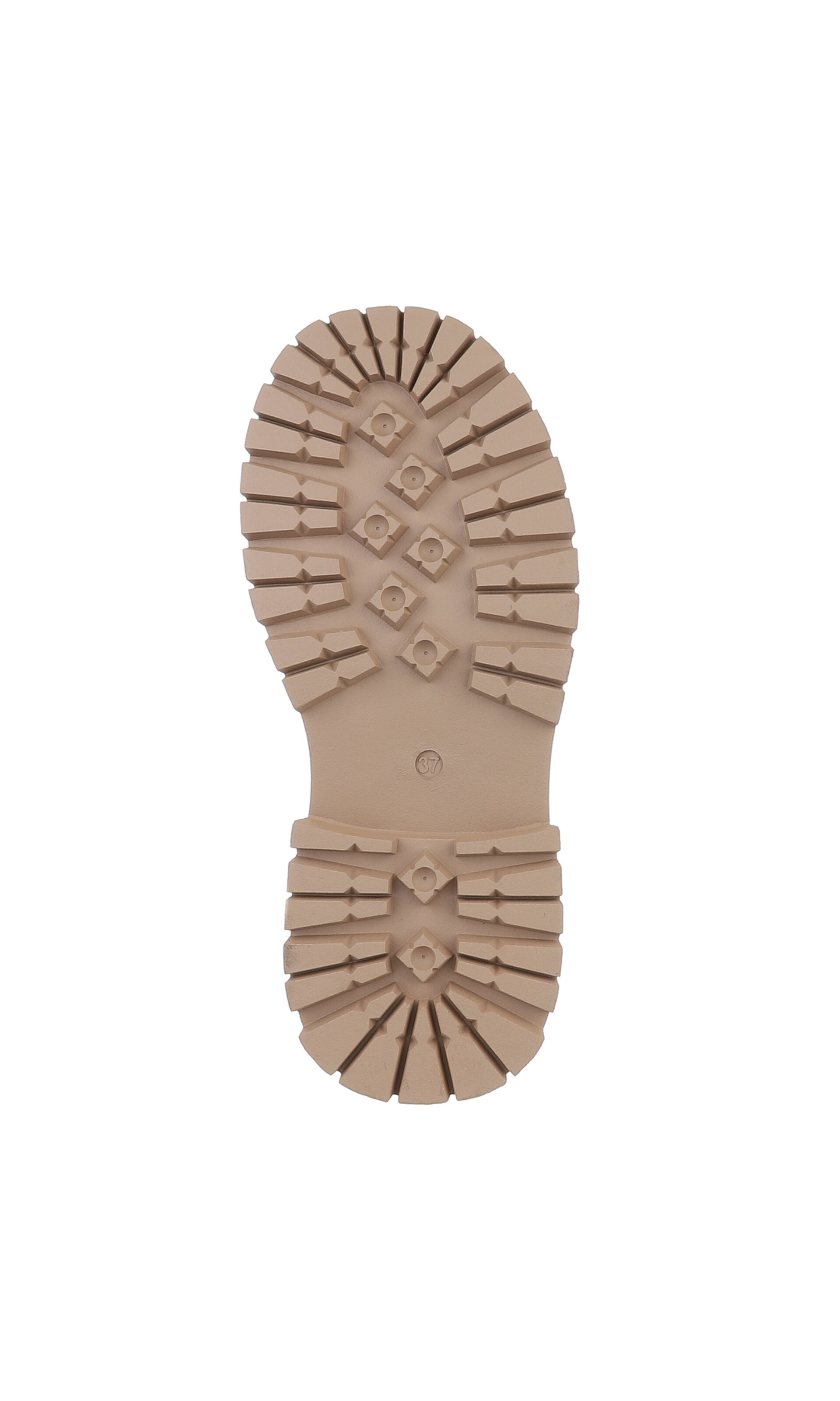 Ital-Design Schnürstiefelette in Beige