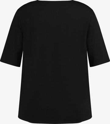 SAMOON Koszulka w kolorze czarny