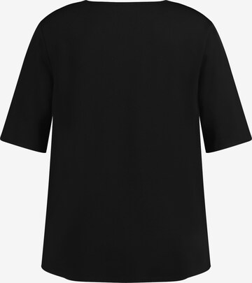 SAMOON T-shirt i svart