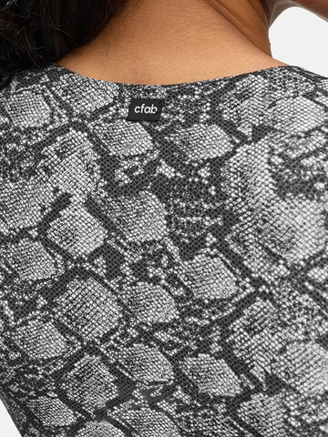 Body 'Crew Neck Longsleeve Bodysuit' cfab (formerly creamy fabrics) en gris